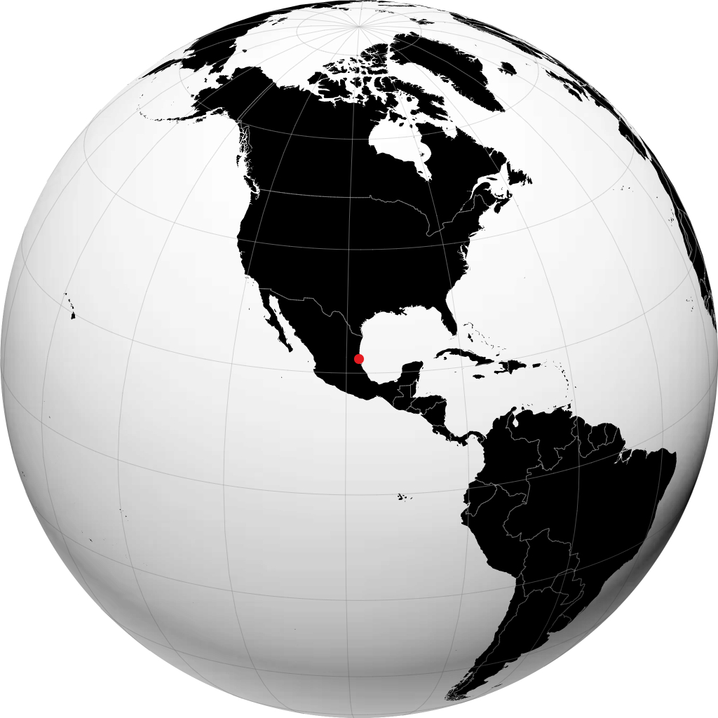 Tampico sul globo