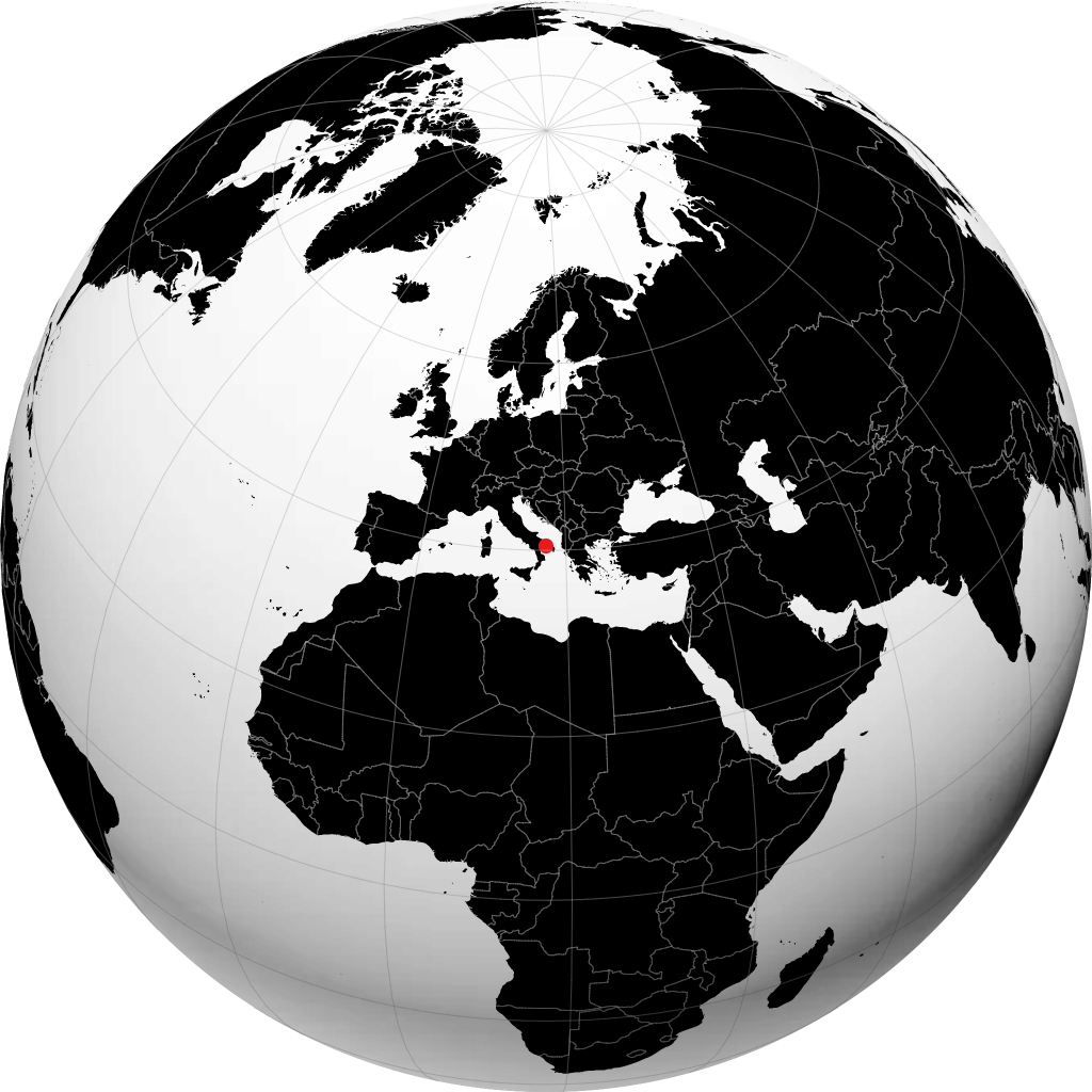 Taranto sul globo