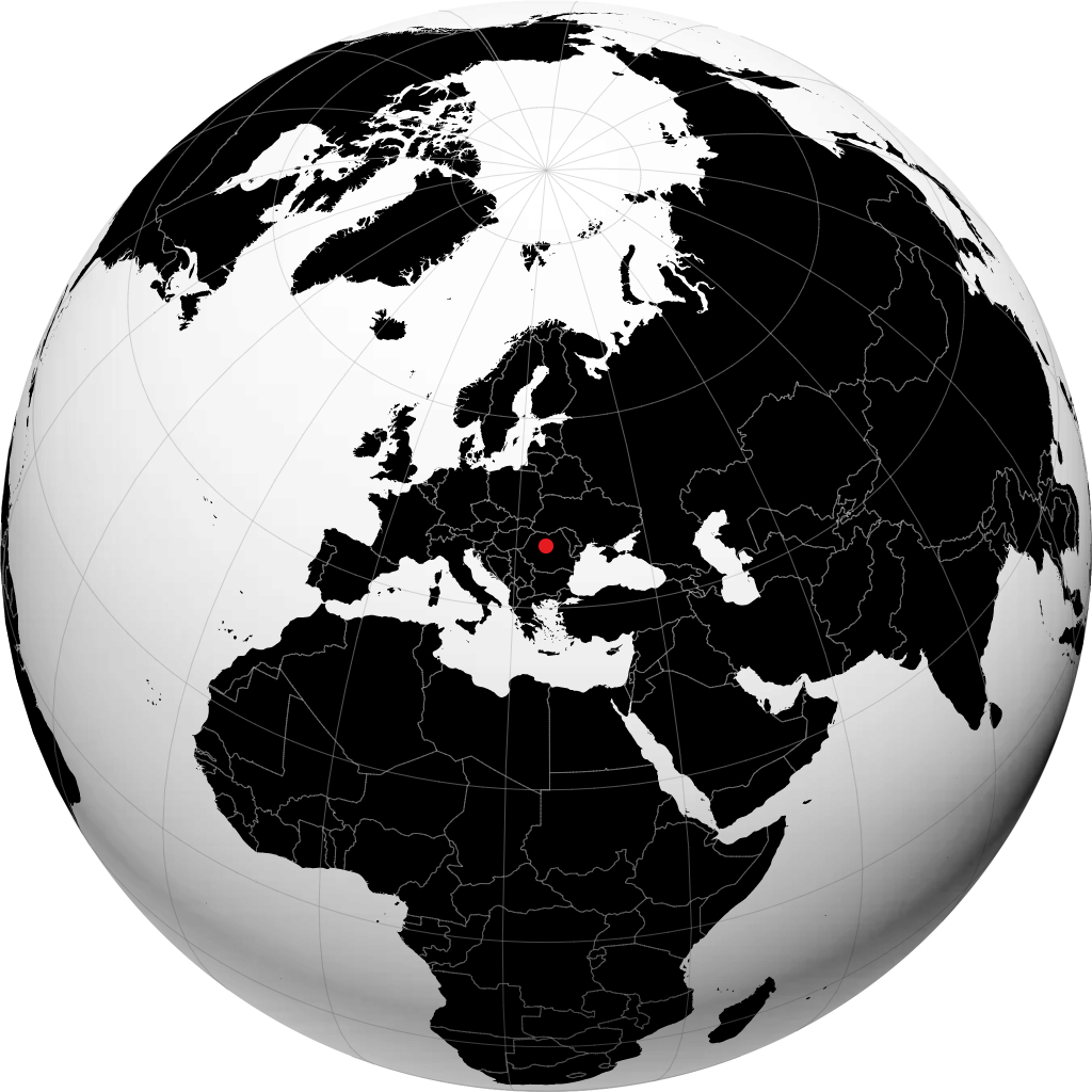 Târgu Mureș sul globo