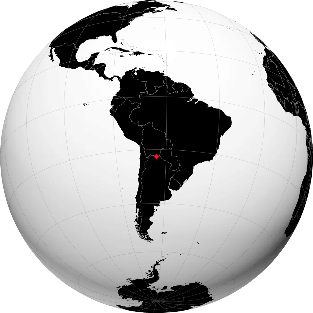 Tartagal sul globo