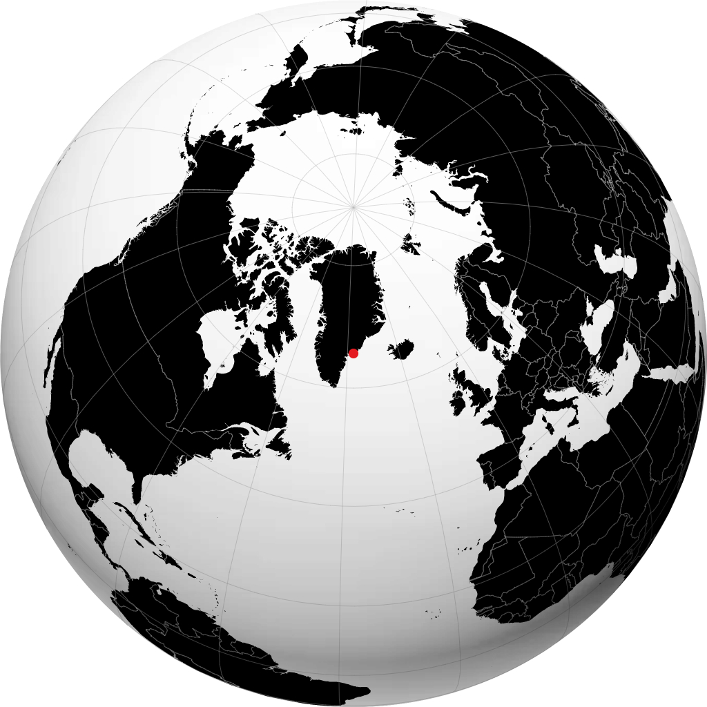 Tasiilaq sul globo