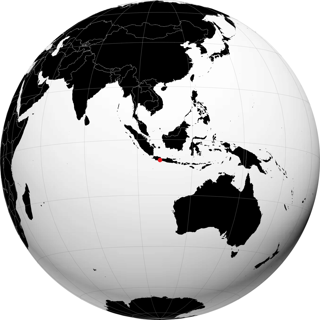 Tasikmalaya sul globo