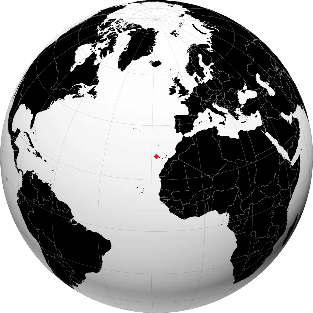 Tazacorte sul globo