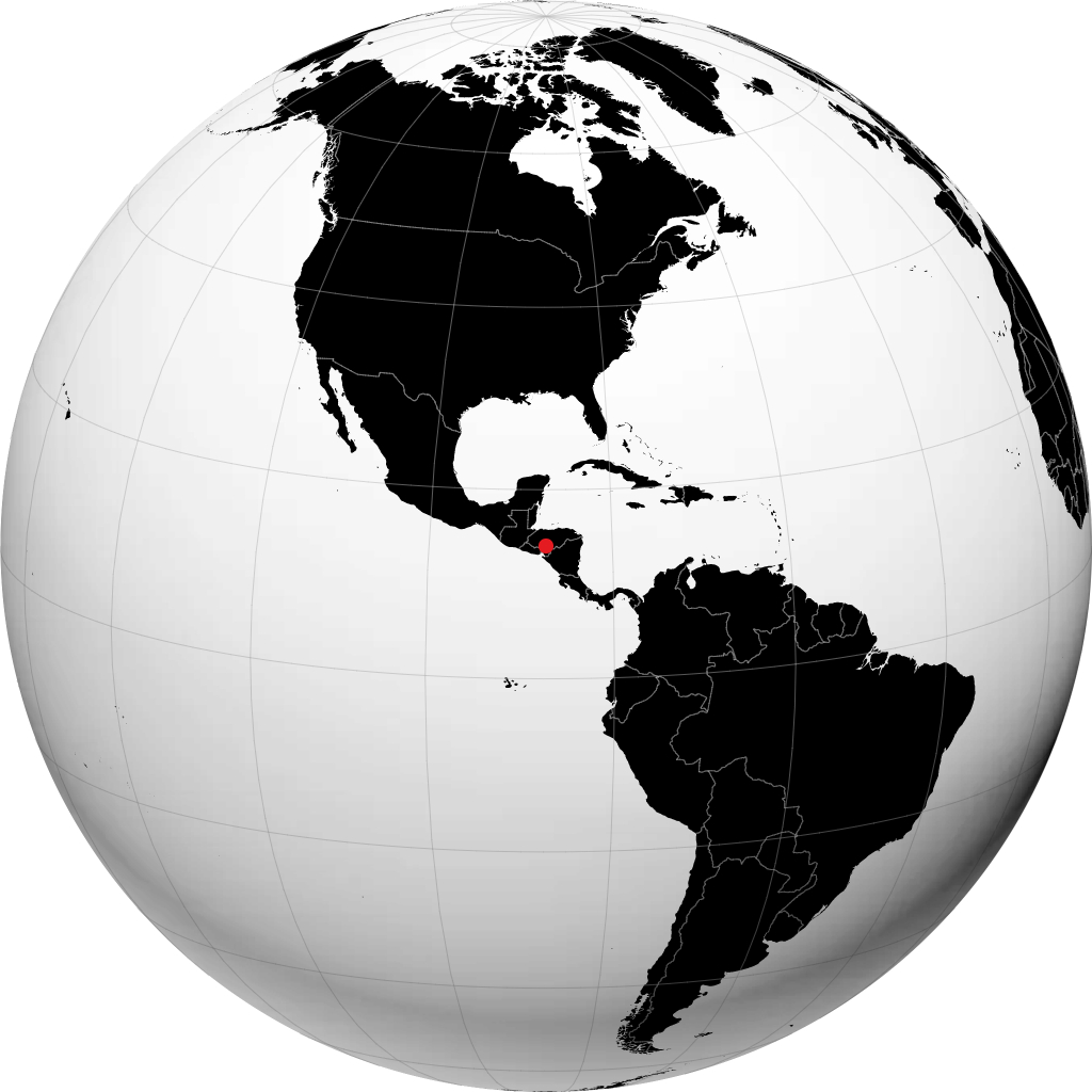 Tegucigalpa sul globo