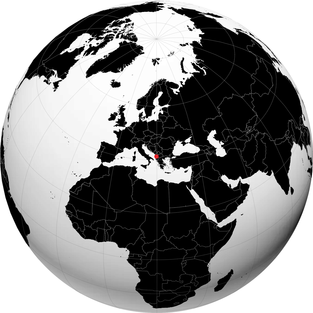 Tirana sul globo
