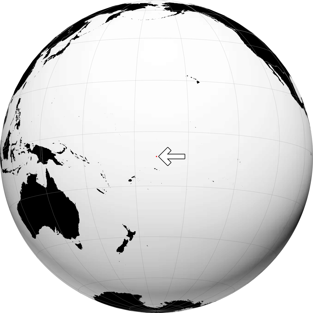 Tokelau sul globo