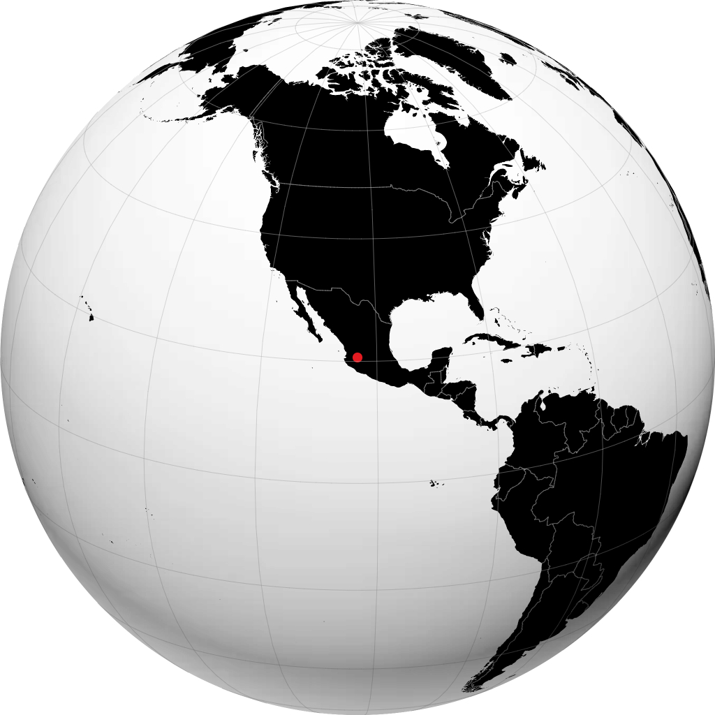 Tlaquepaque sul globo