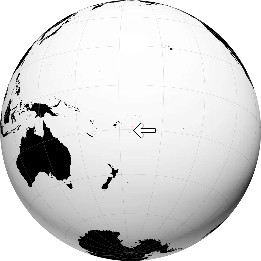Tonga sul globo
