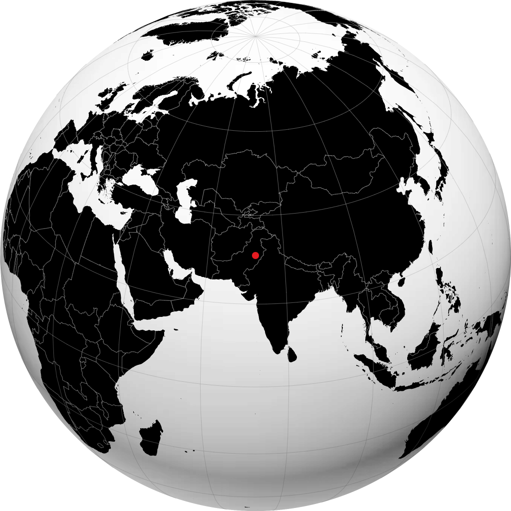 Toba Tek Singh sul globo