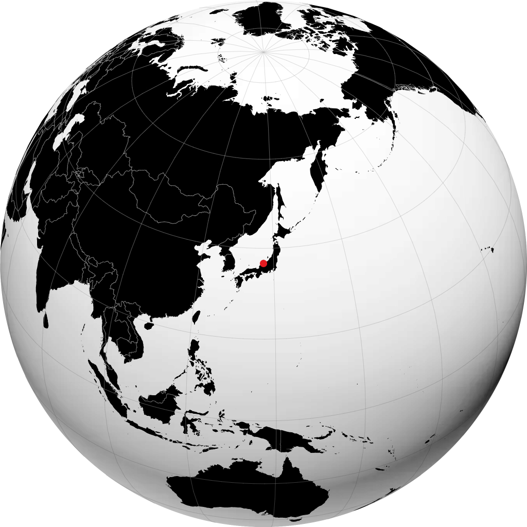 Toyama sul globo
