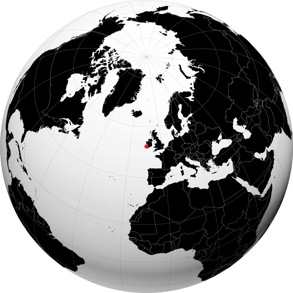 Tralee sul globo
