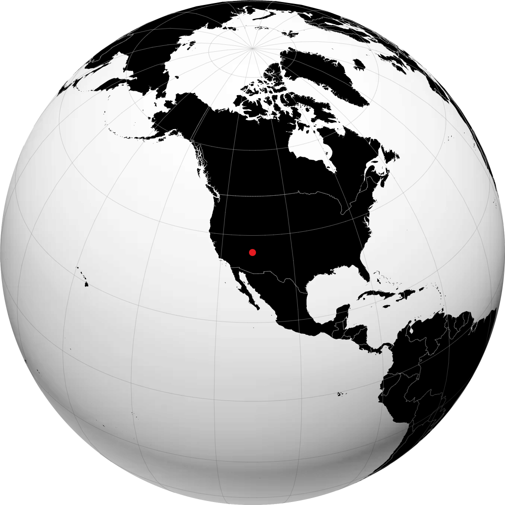 Tuba City sul globo
