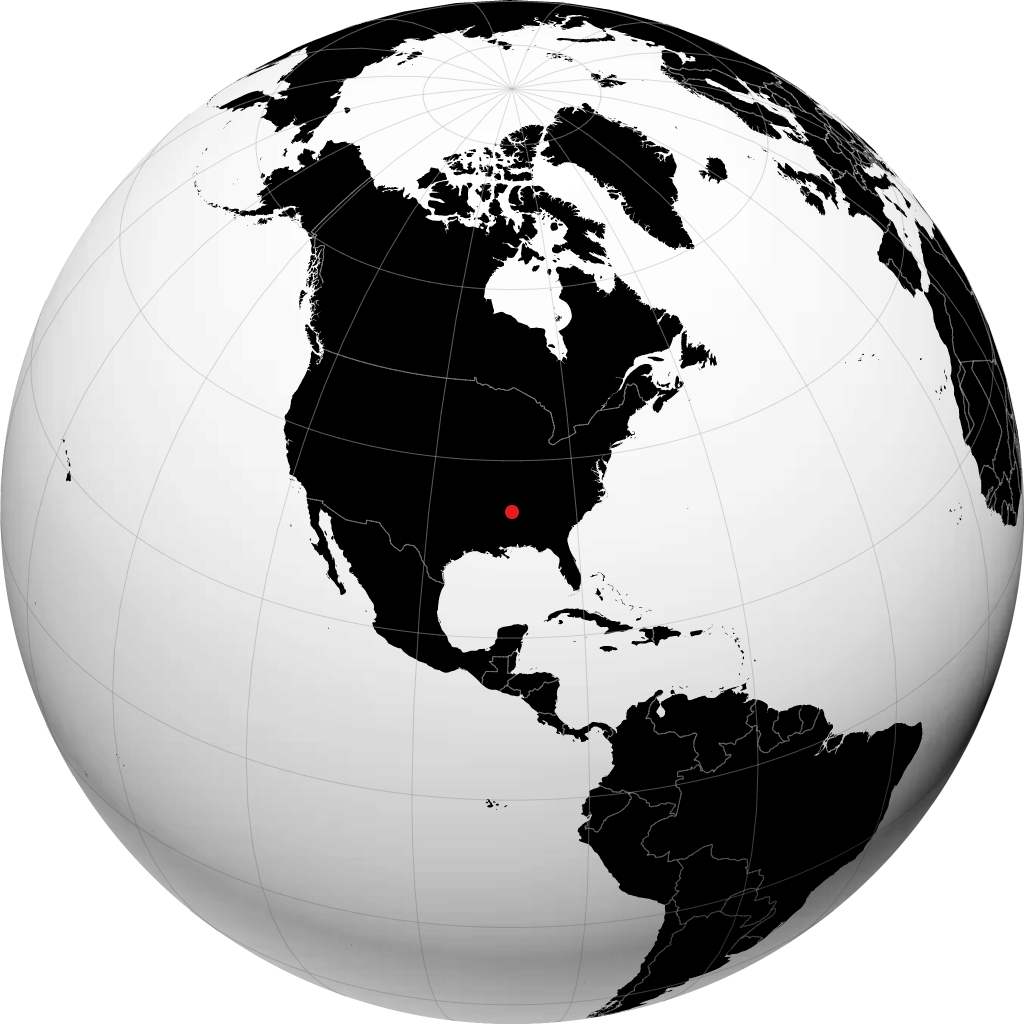Tupelo sul globo