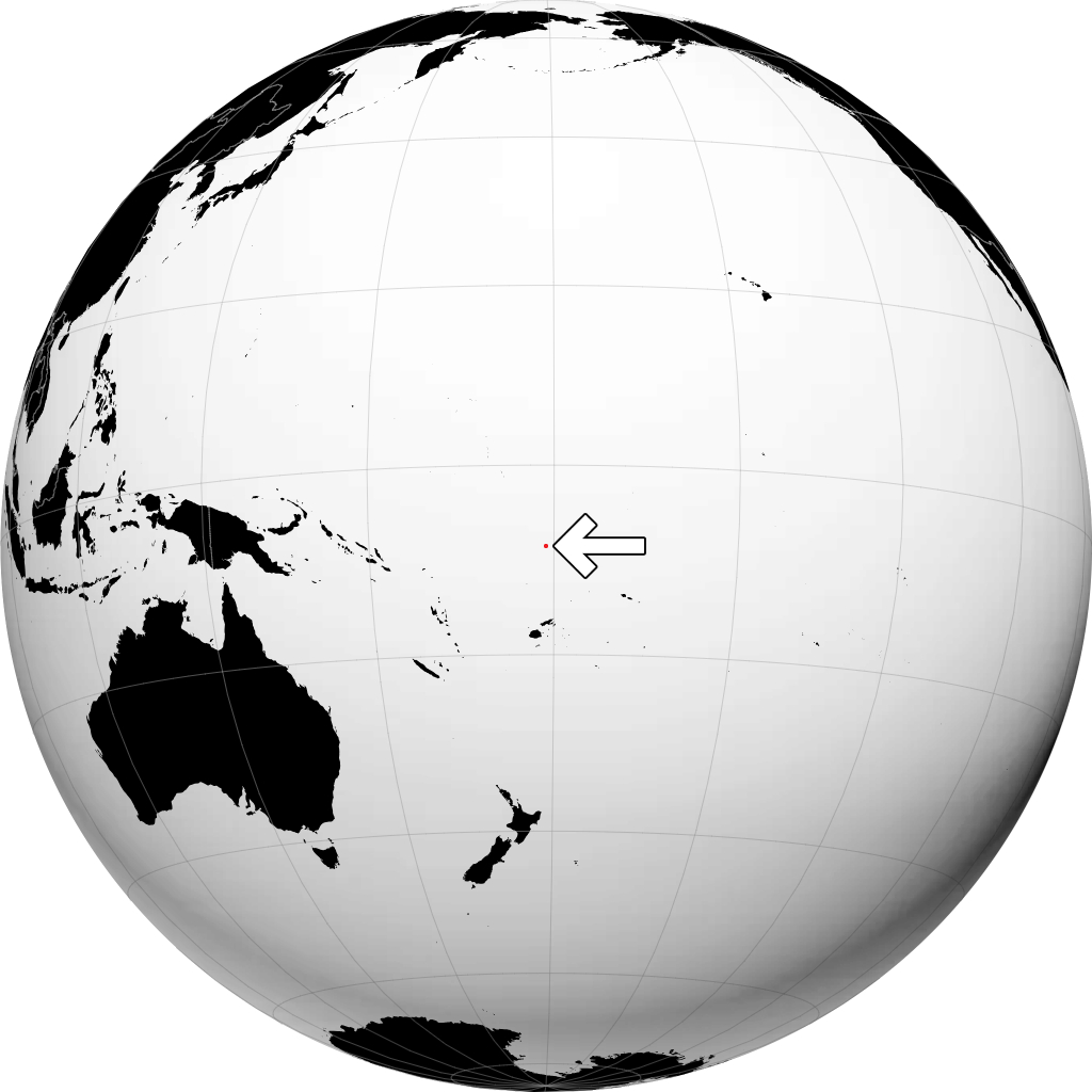 Tuvalu sul globo