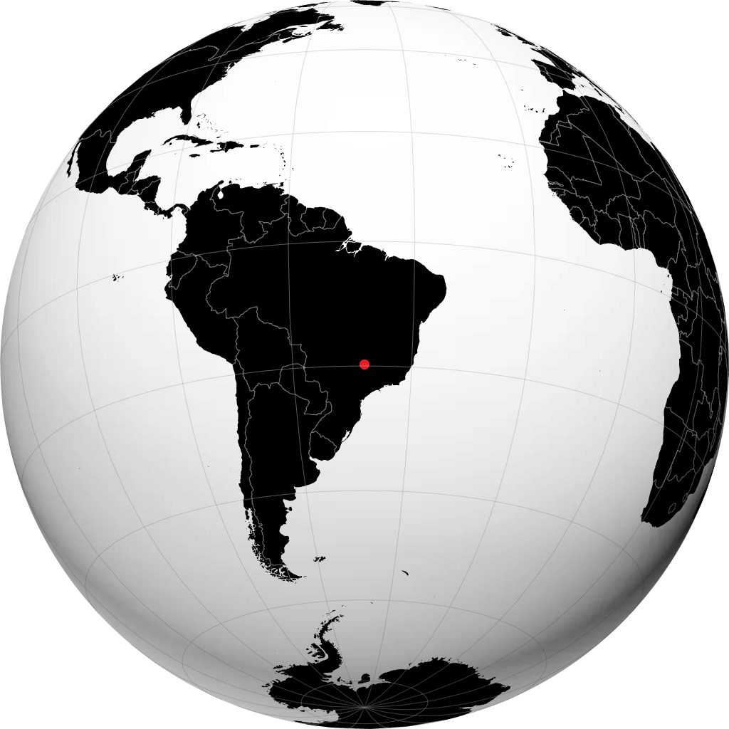 Uberaba sul globo