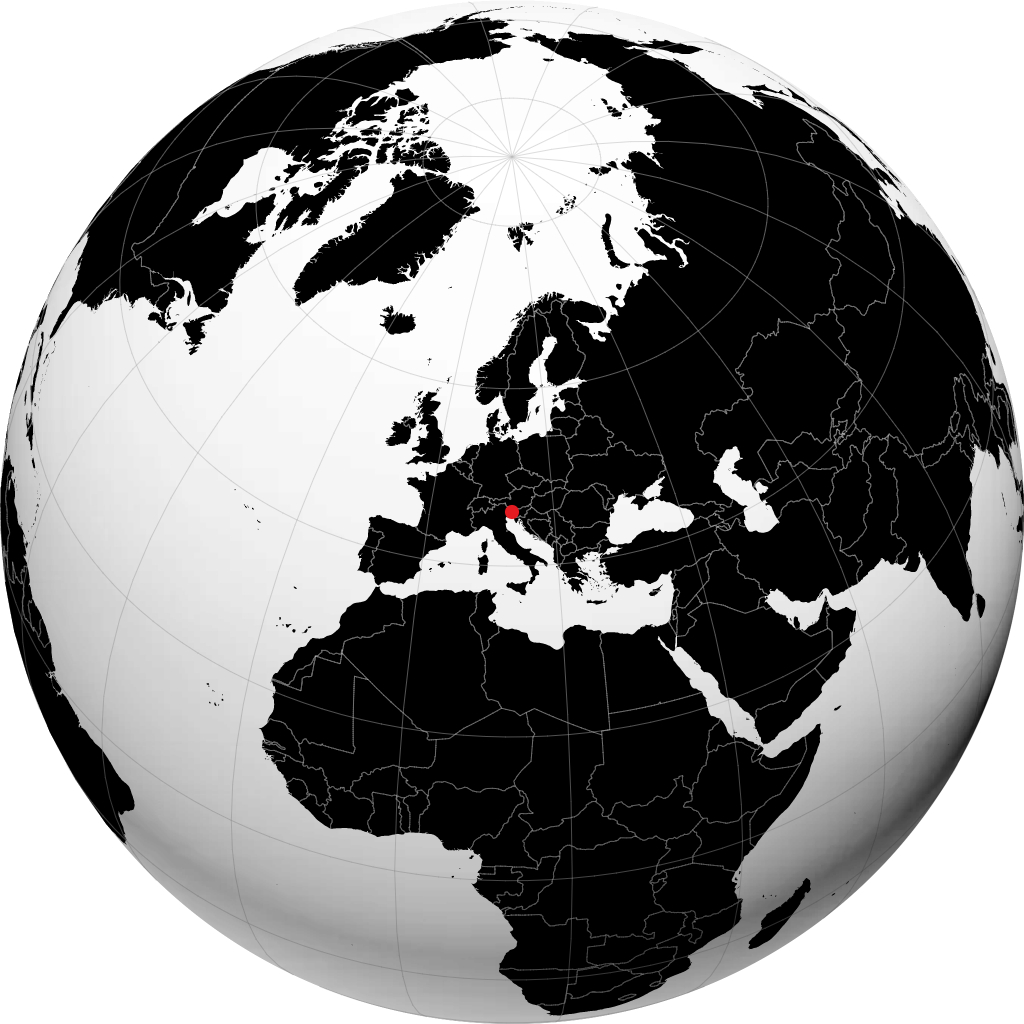 Udine sul globo