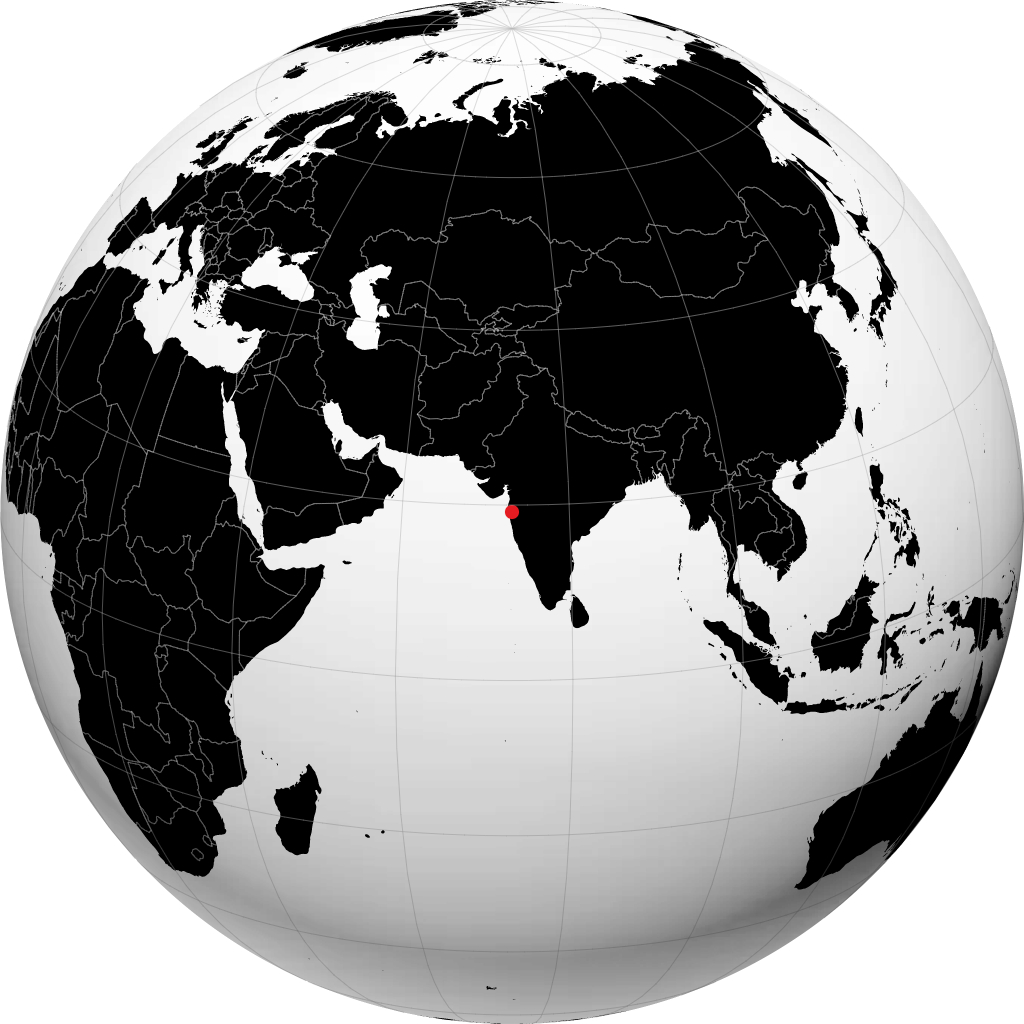 Ulhasnagar sul globo