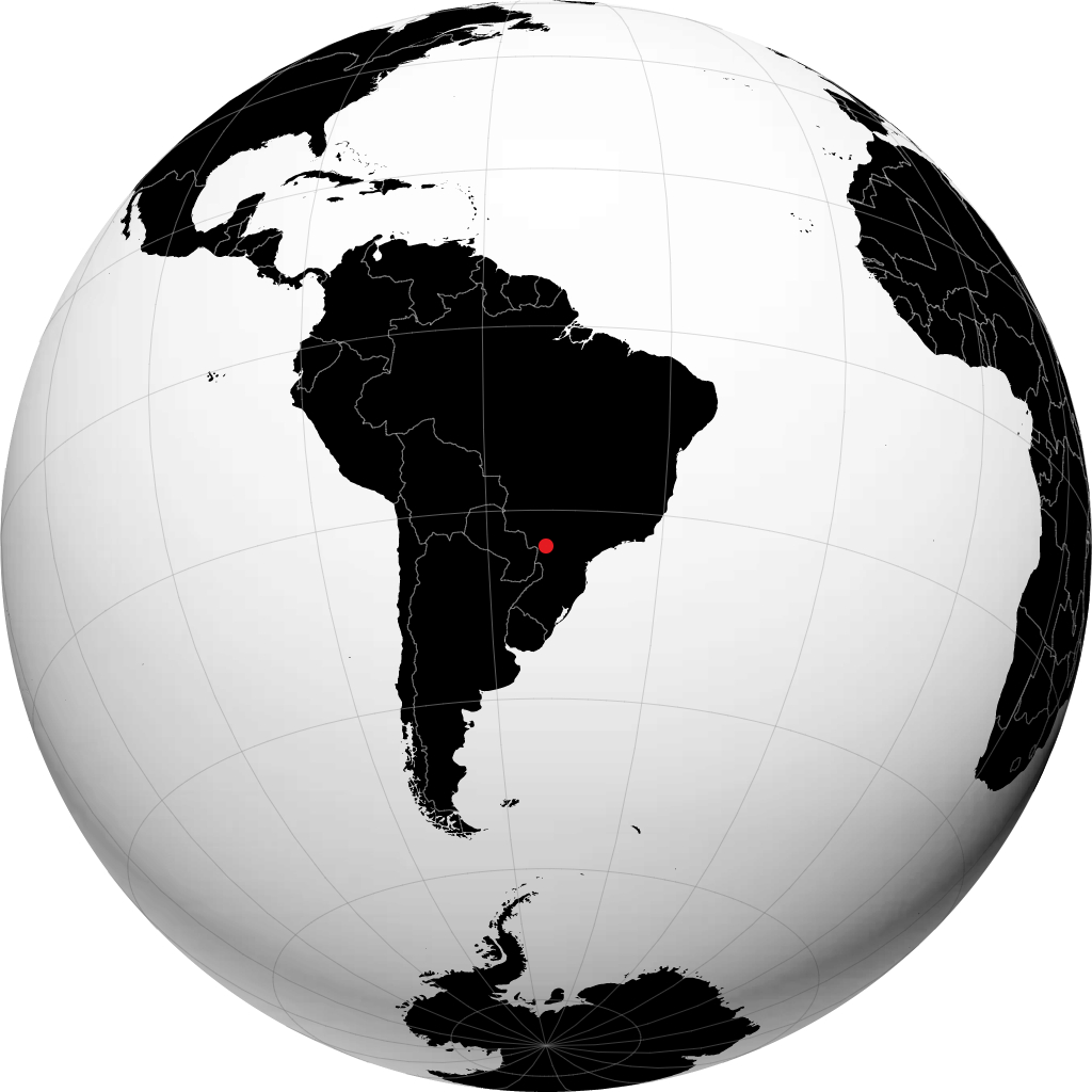 Umuarama sul globo