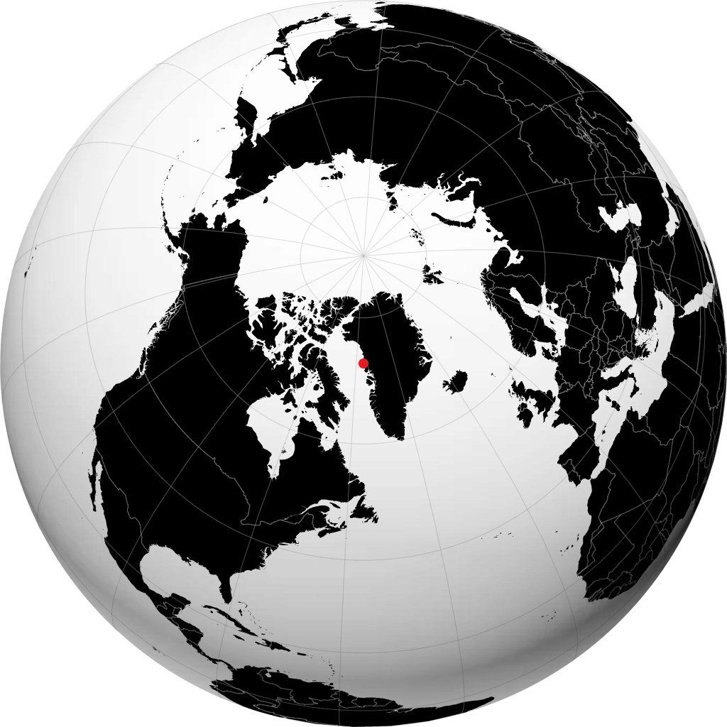 Upernavik sul globo