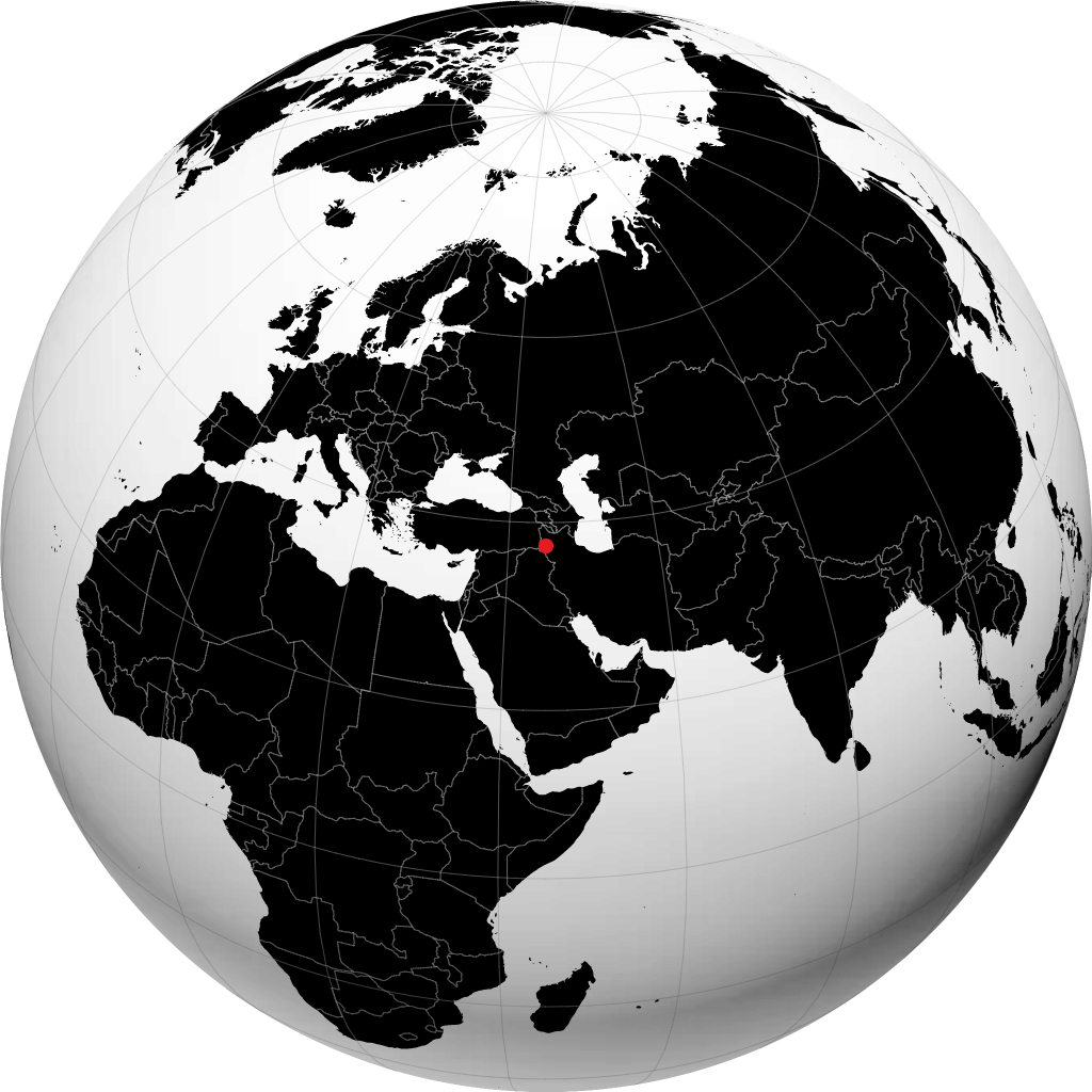 Urmia sul globo