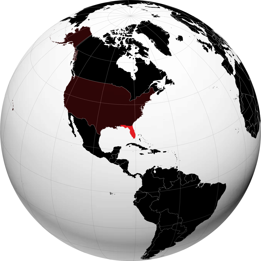 Florida sul globo