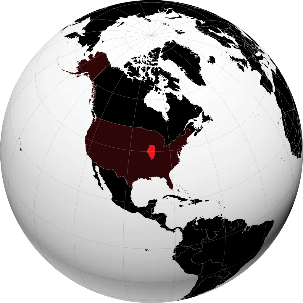Illinois sul globo