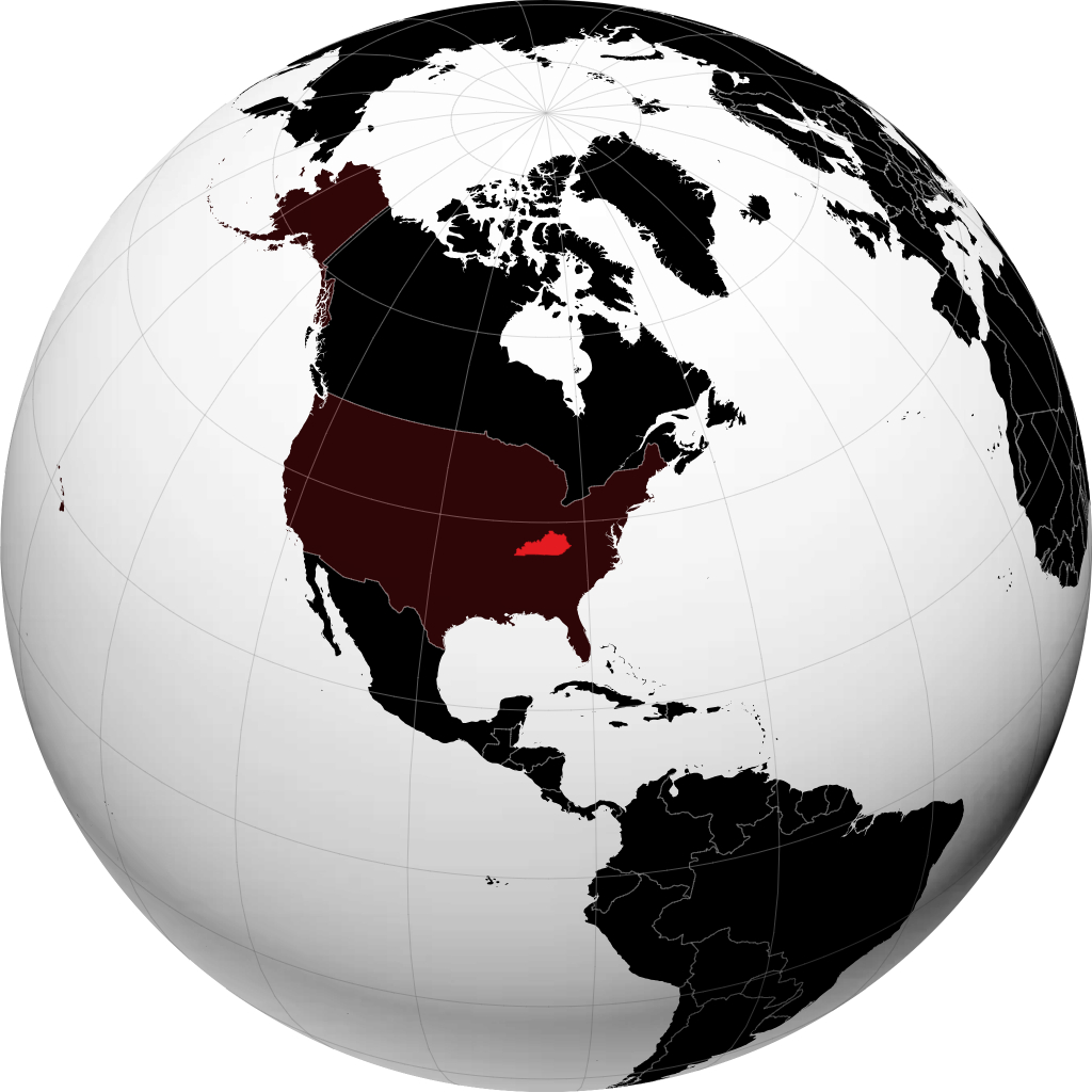Kentucky sul globo