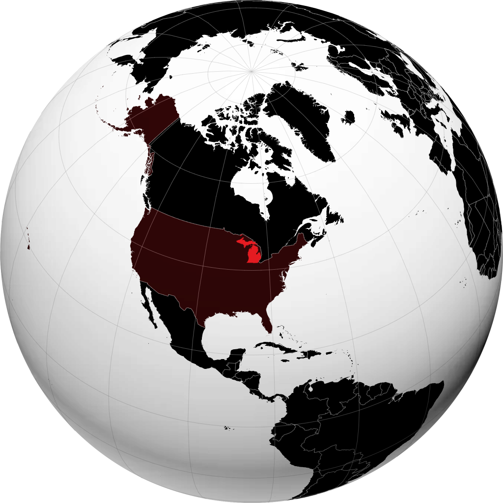 Michigan sul globo