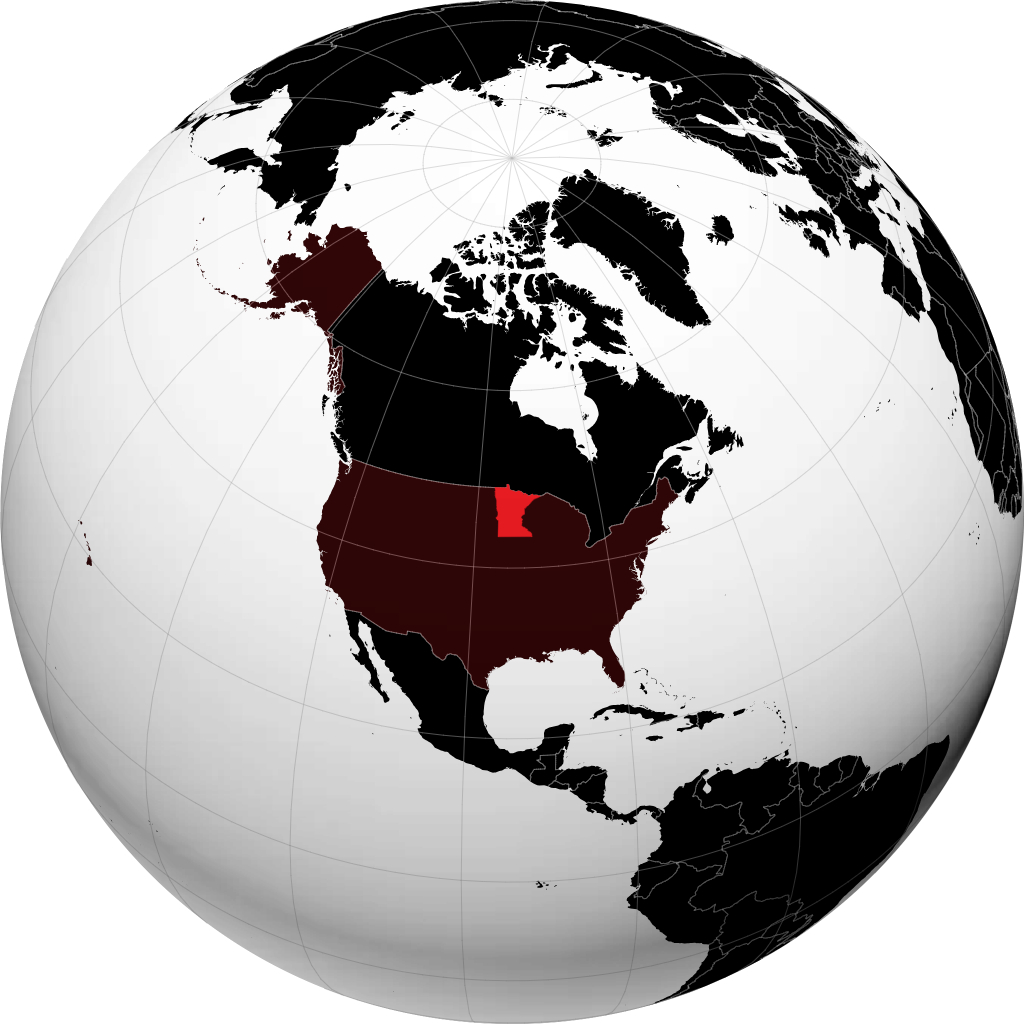 Minnesota sul globo