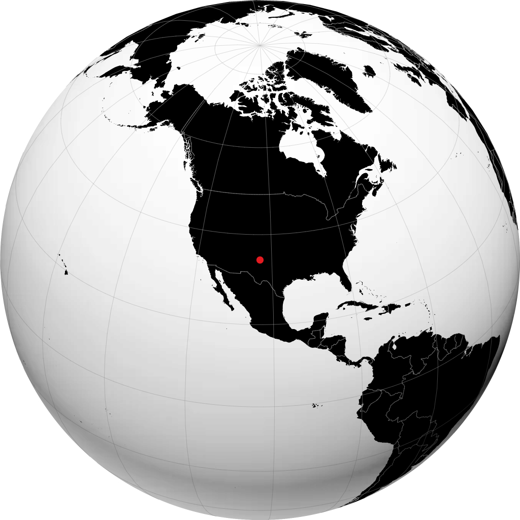 Clovis sul globo