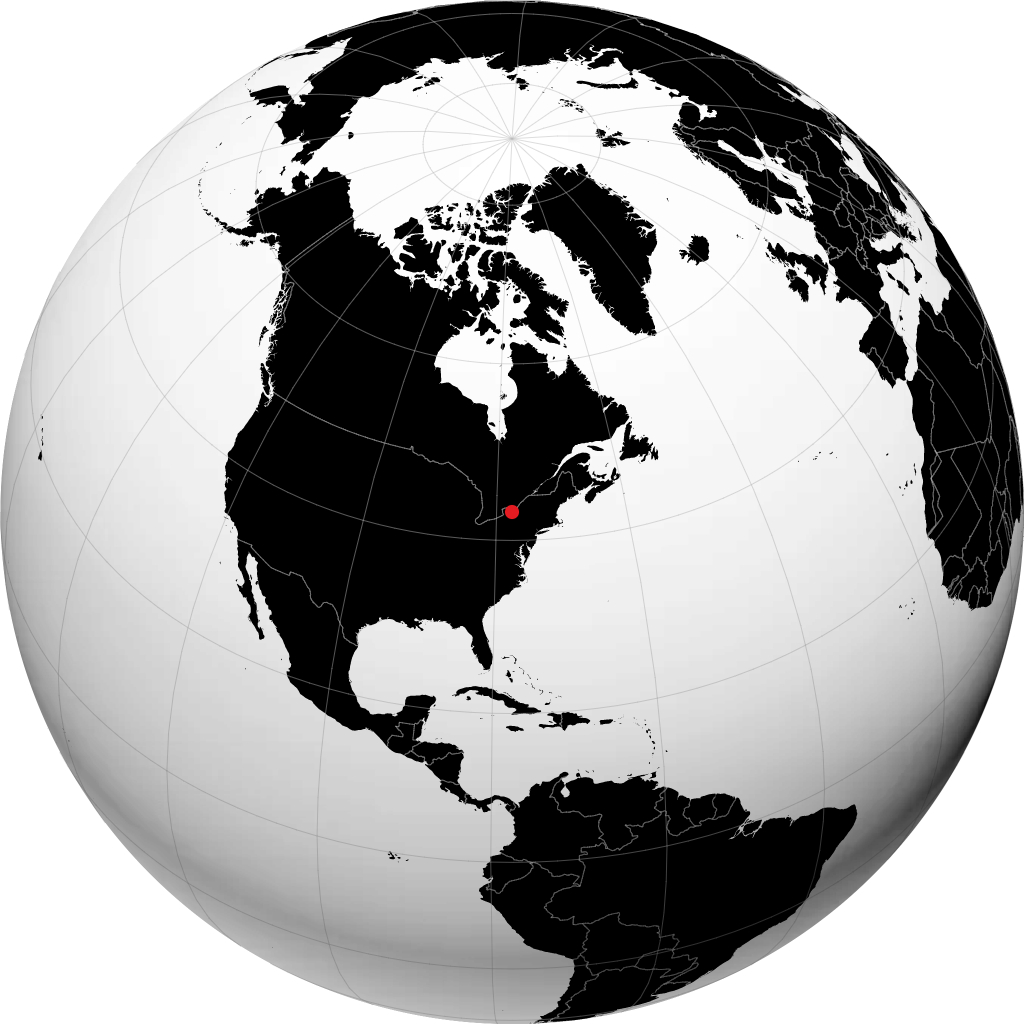 Rochester sul globo