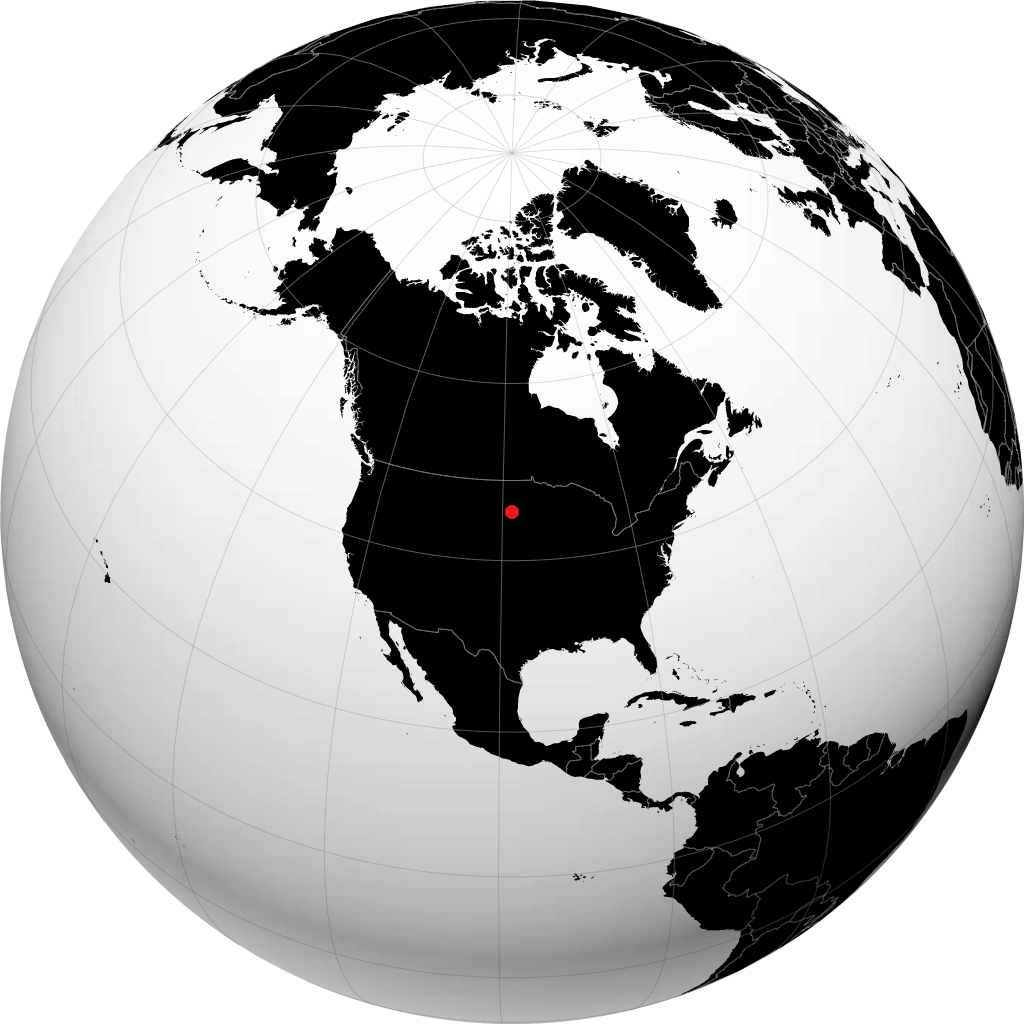 Aberdeen sul globo