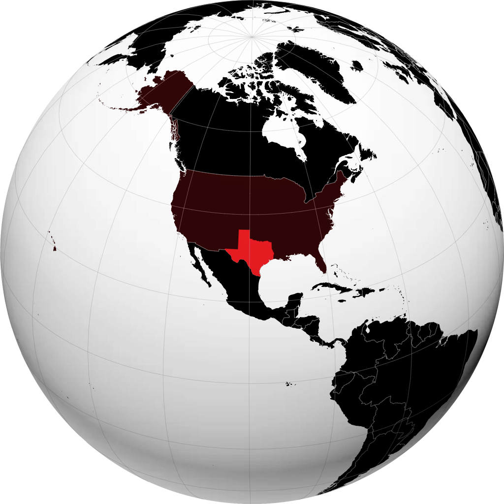 Texas sul globo