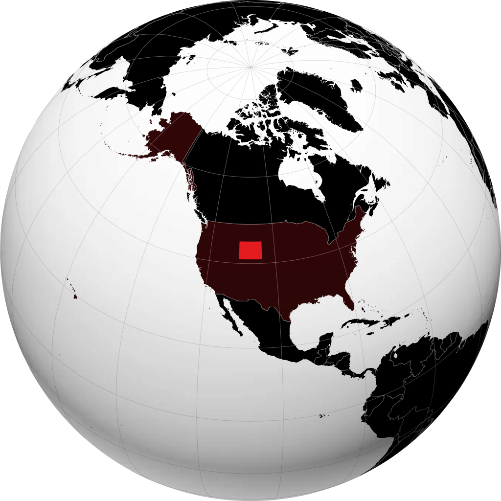 Wyoming sul globo