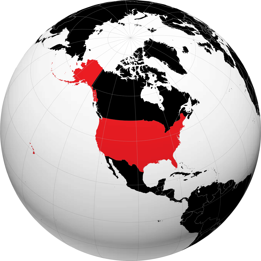 USA sul globo