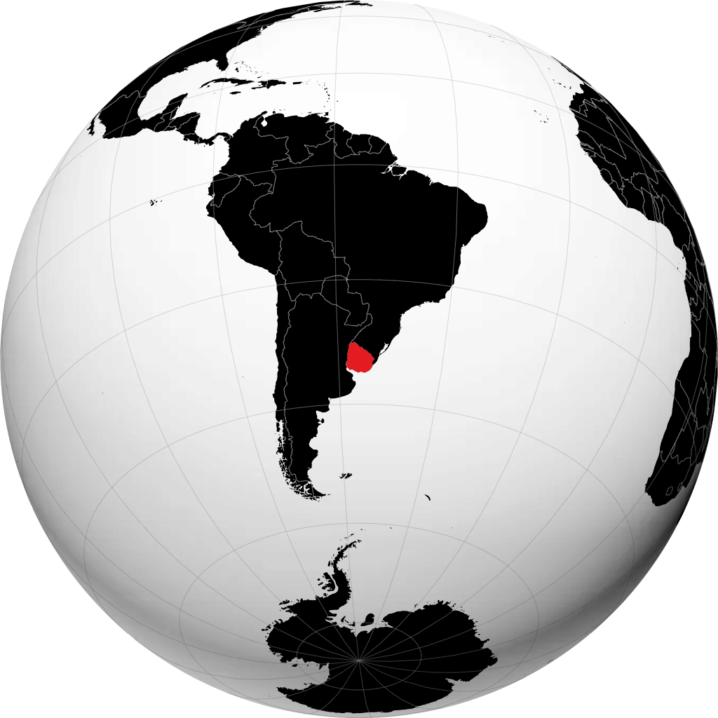 Uruguay sul globo