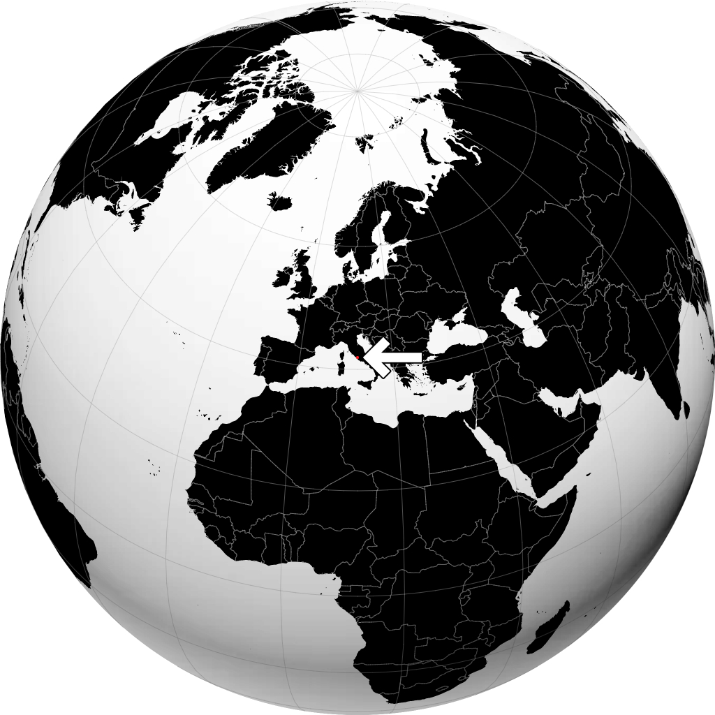Vaticano sul globo