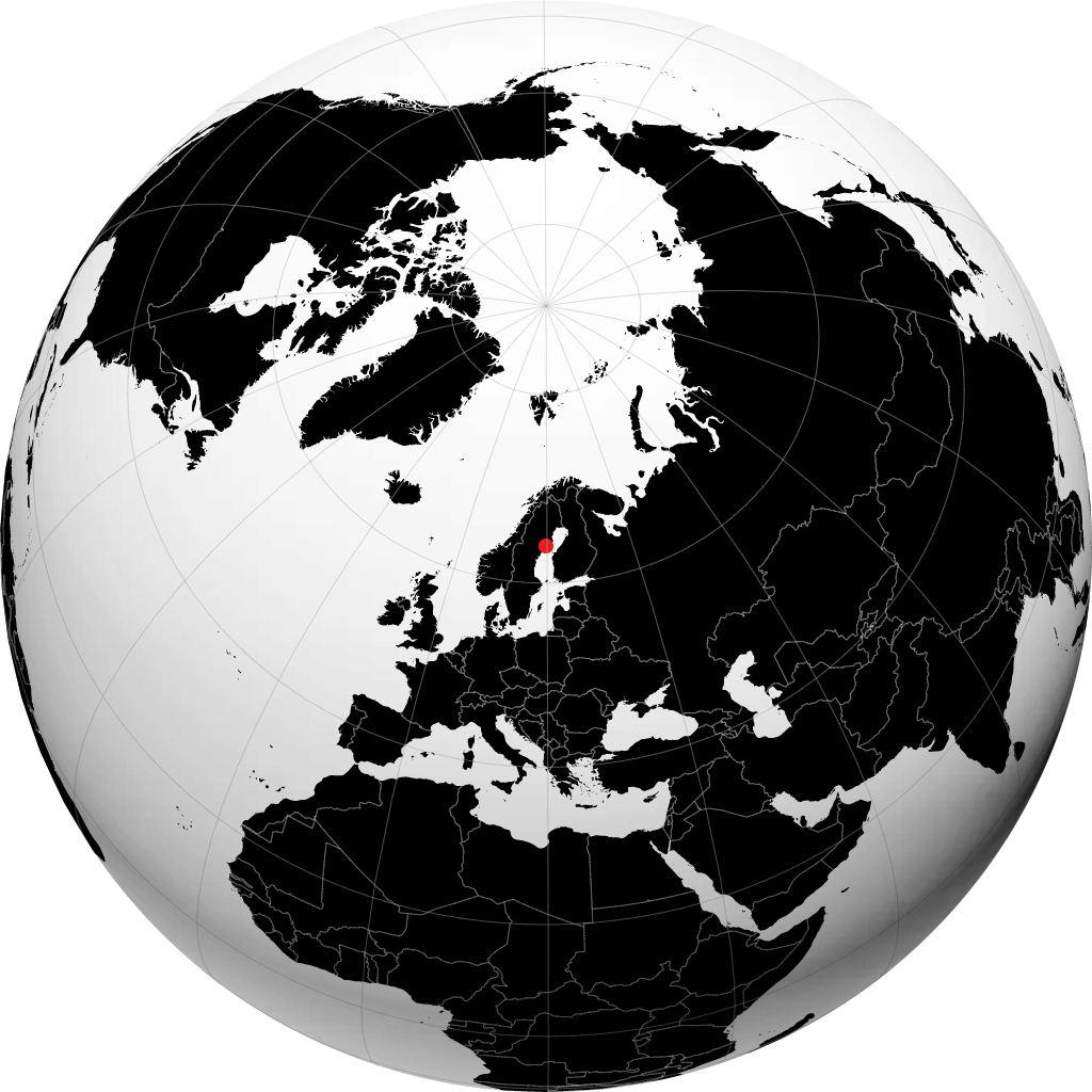 Vaennaes sul globo