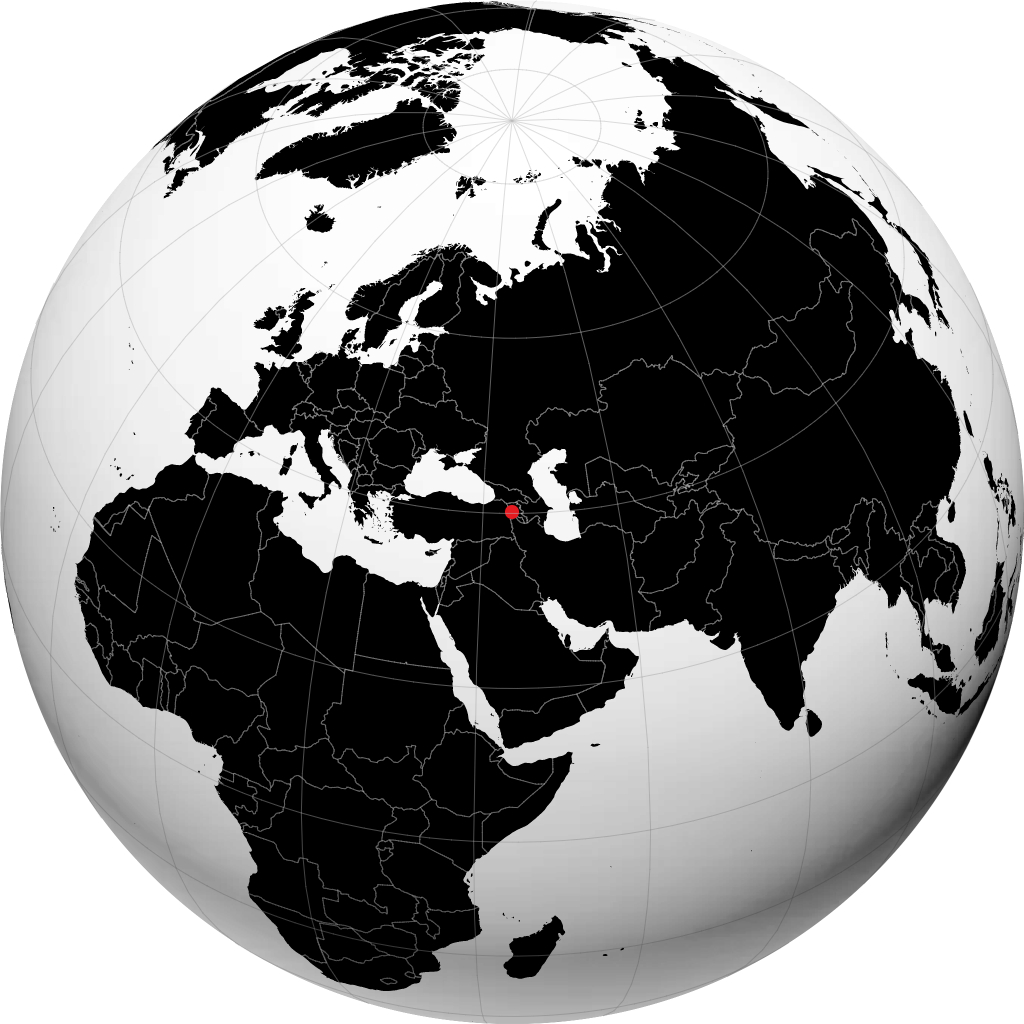 Vagharshapat sul globo