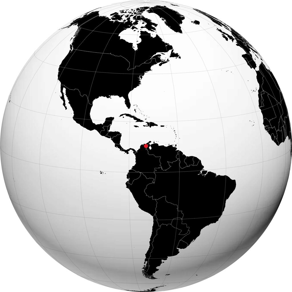 Valledupar sul globo