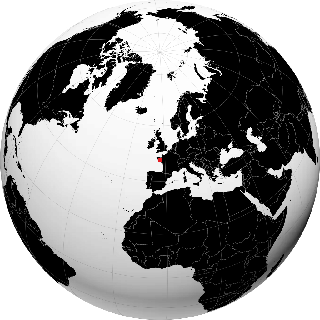 Vannes sul globo