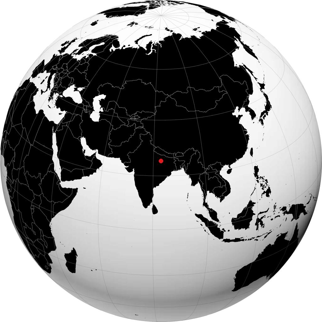 Varanasi sul globo