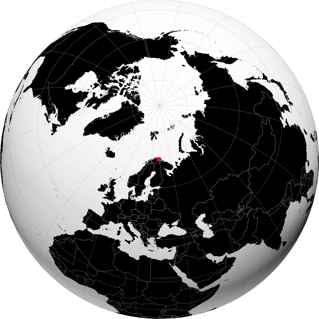 Varangerbotn sul globo