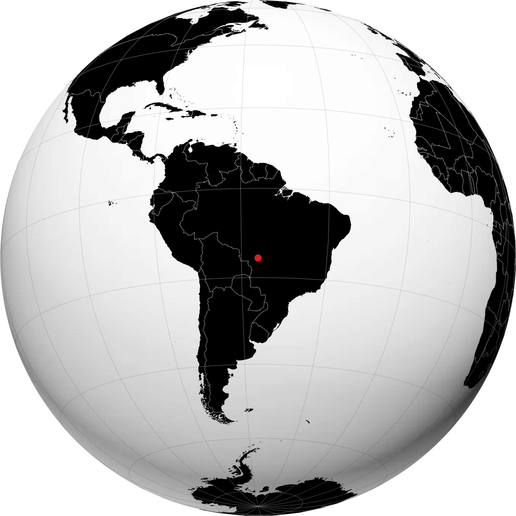 Várzea Grande sul globo