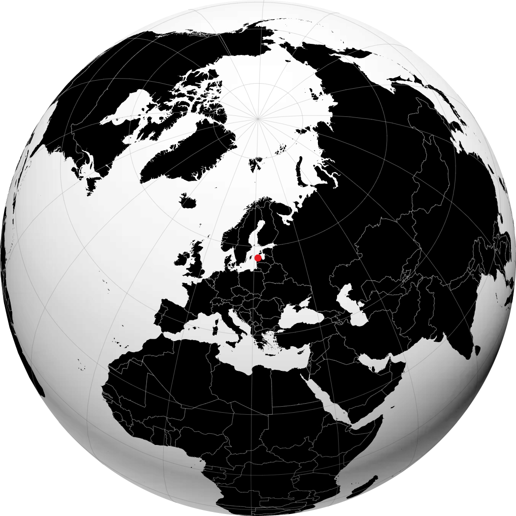 Ventspils sul globo