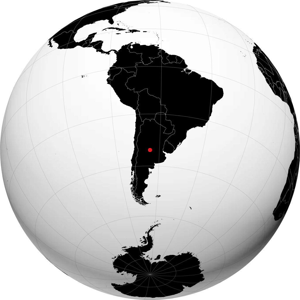 Vicuna Mackenna sul globo