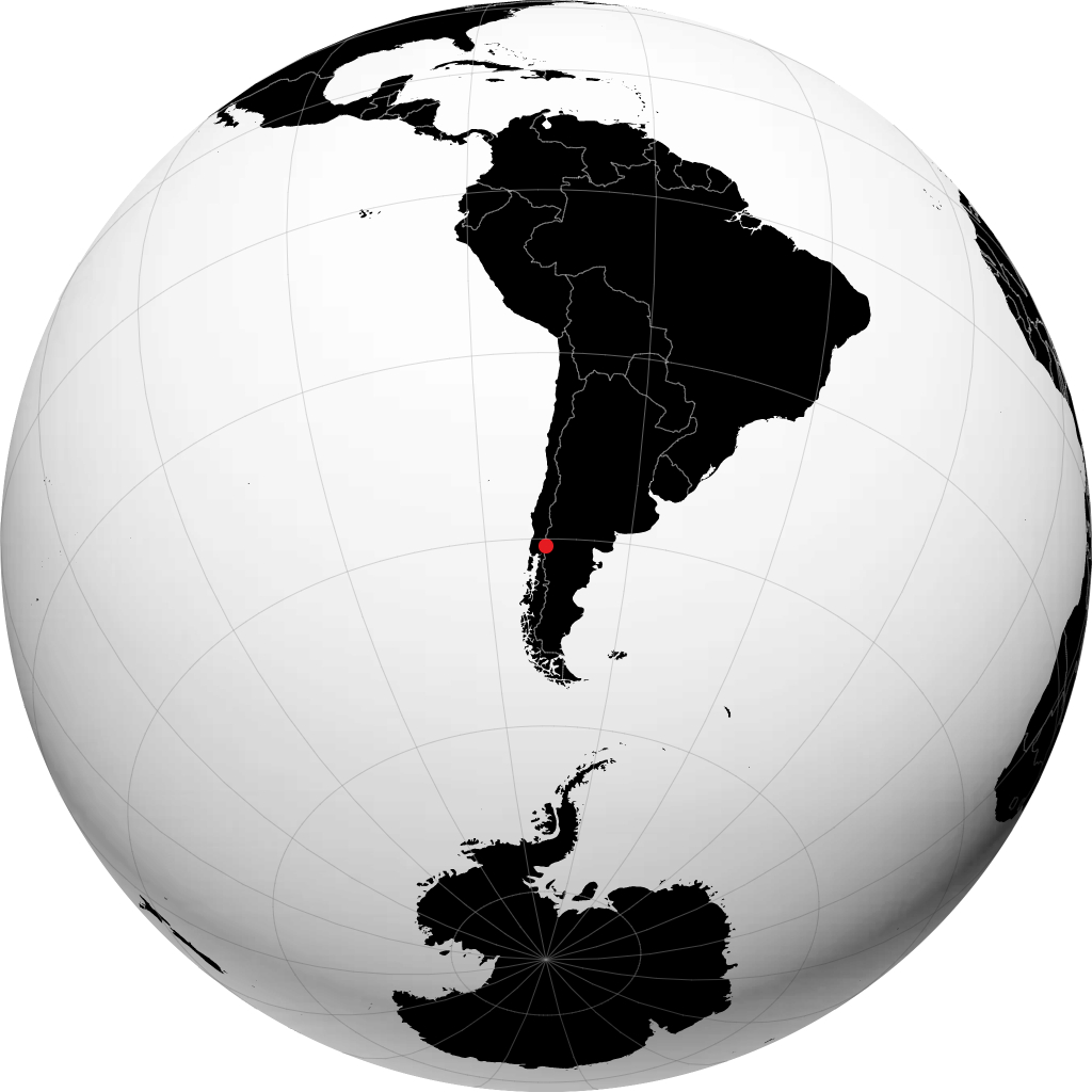 Villa La Angostura sul globo