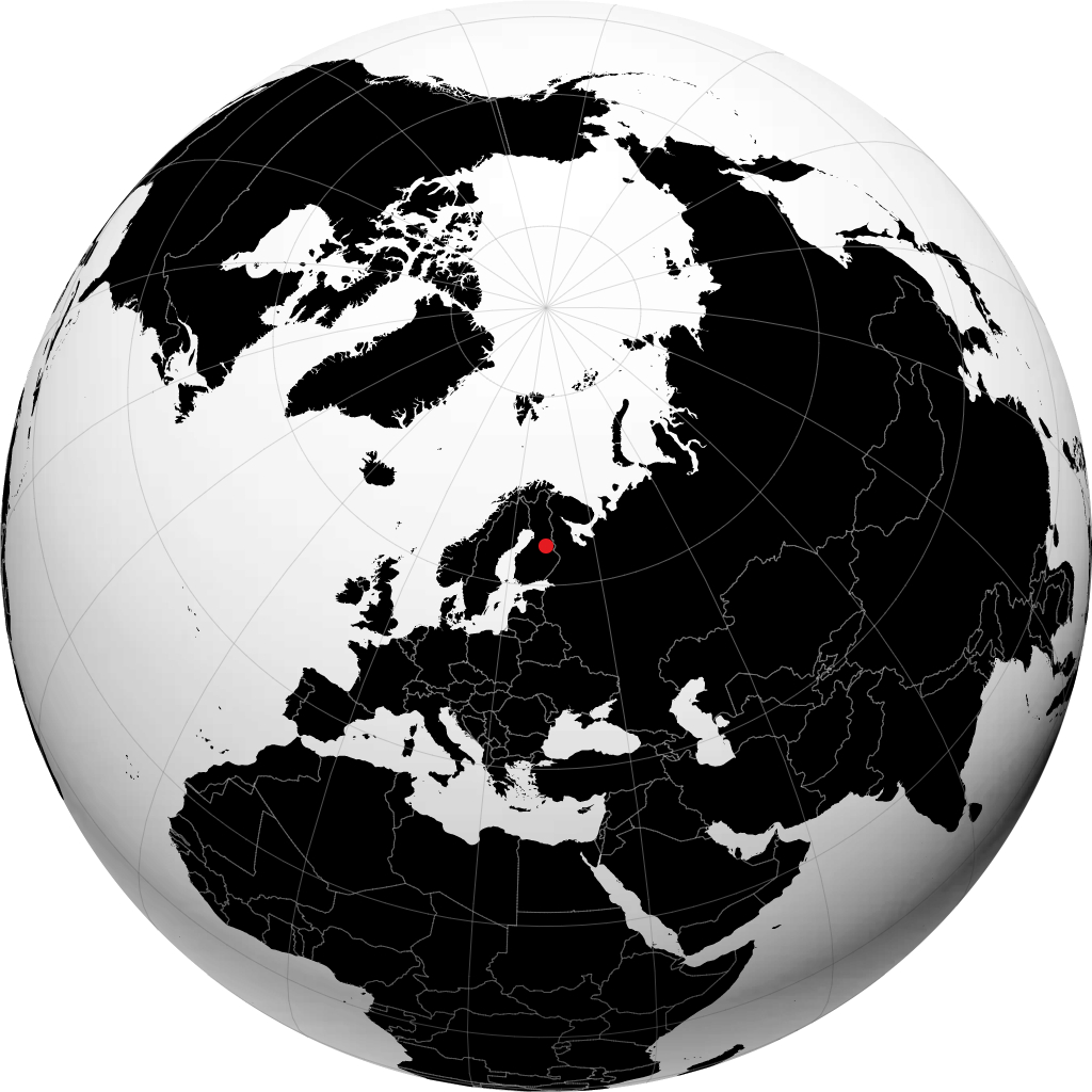 Vuokatti sul globo