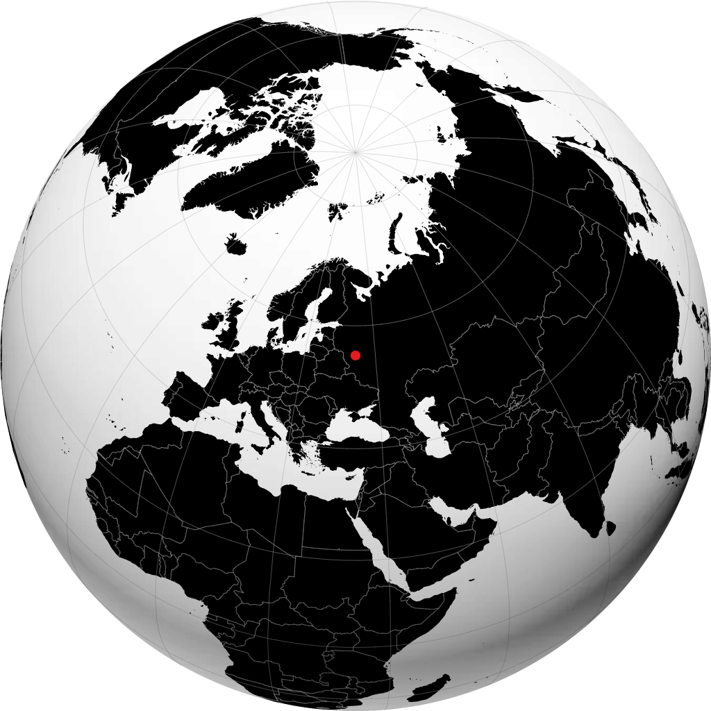 Vyazma sul globo