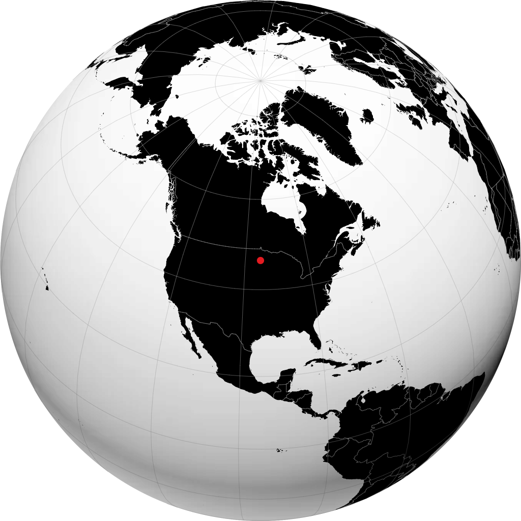 Wadena sul globo